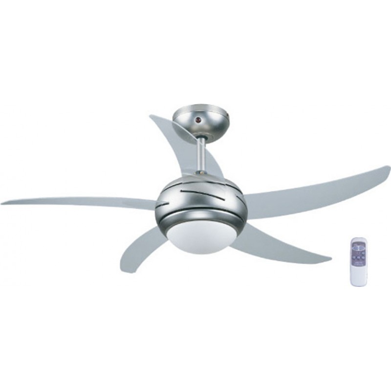 Primo L44003 Ανεμιστήρας Οροφής 5 Διάφανων Φτερών με Τηλεχειριστήριο 110 εκ. - Εγγύηση 5 Χρόνια (800282)
